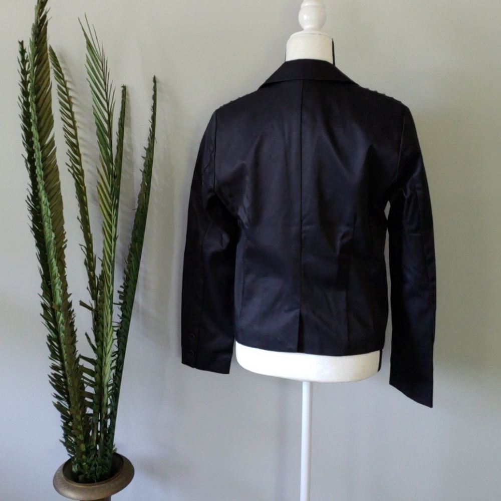 Diesel black jacket with shoulder studs NWT - Picture 2 of 12